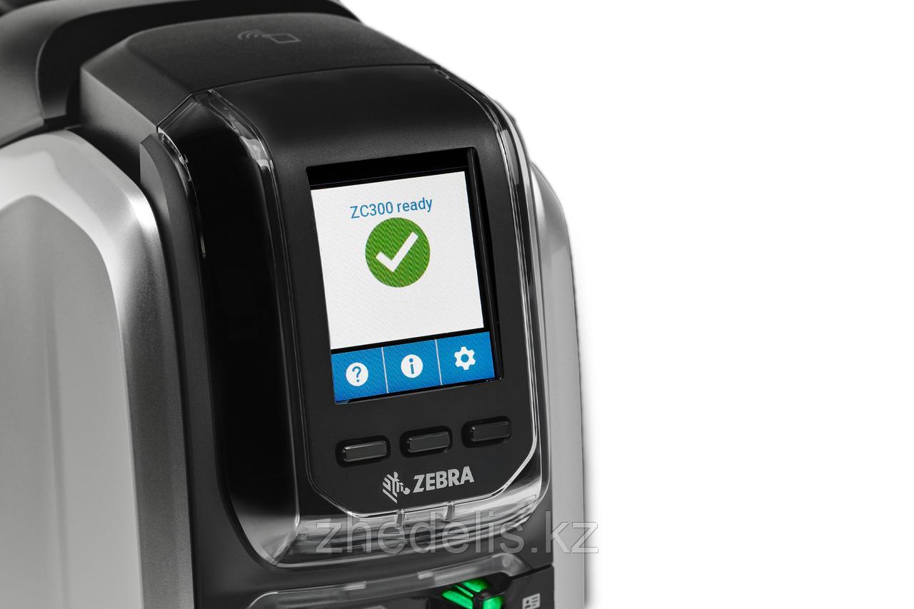 Карточный принтер Zebra ZC300 ZC32-000C000EM00 — изображение 3